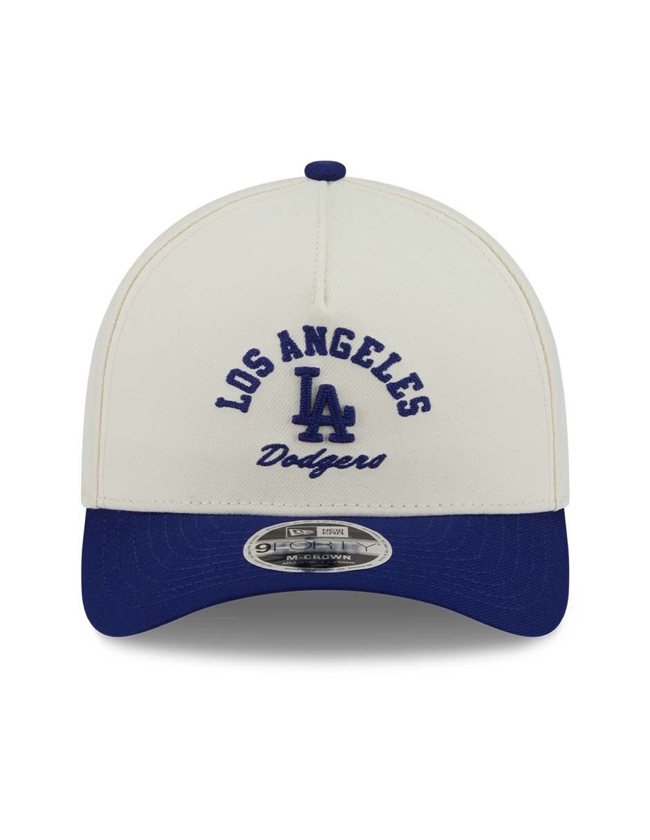 Gorra visera curva snapback para béisbol team arch mlb los angeles dodgers unisex 7