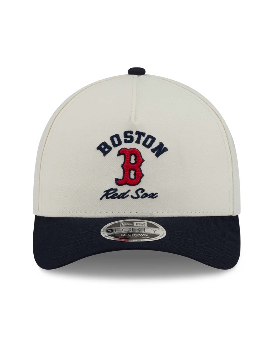 Gorra visera curva snapback para béisbol team arch mlb boston red sox unisex 7