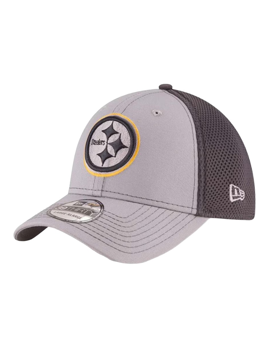 Gorra con visera curva casual pittsburgh steelers unisex