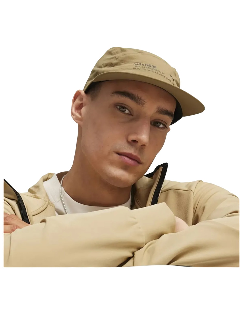 Gorra visera curva elástico para correr panel unisex 2