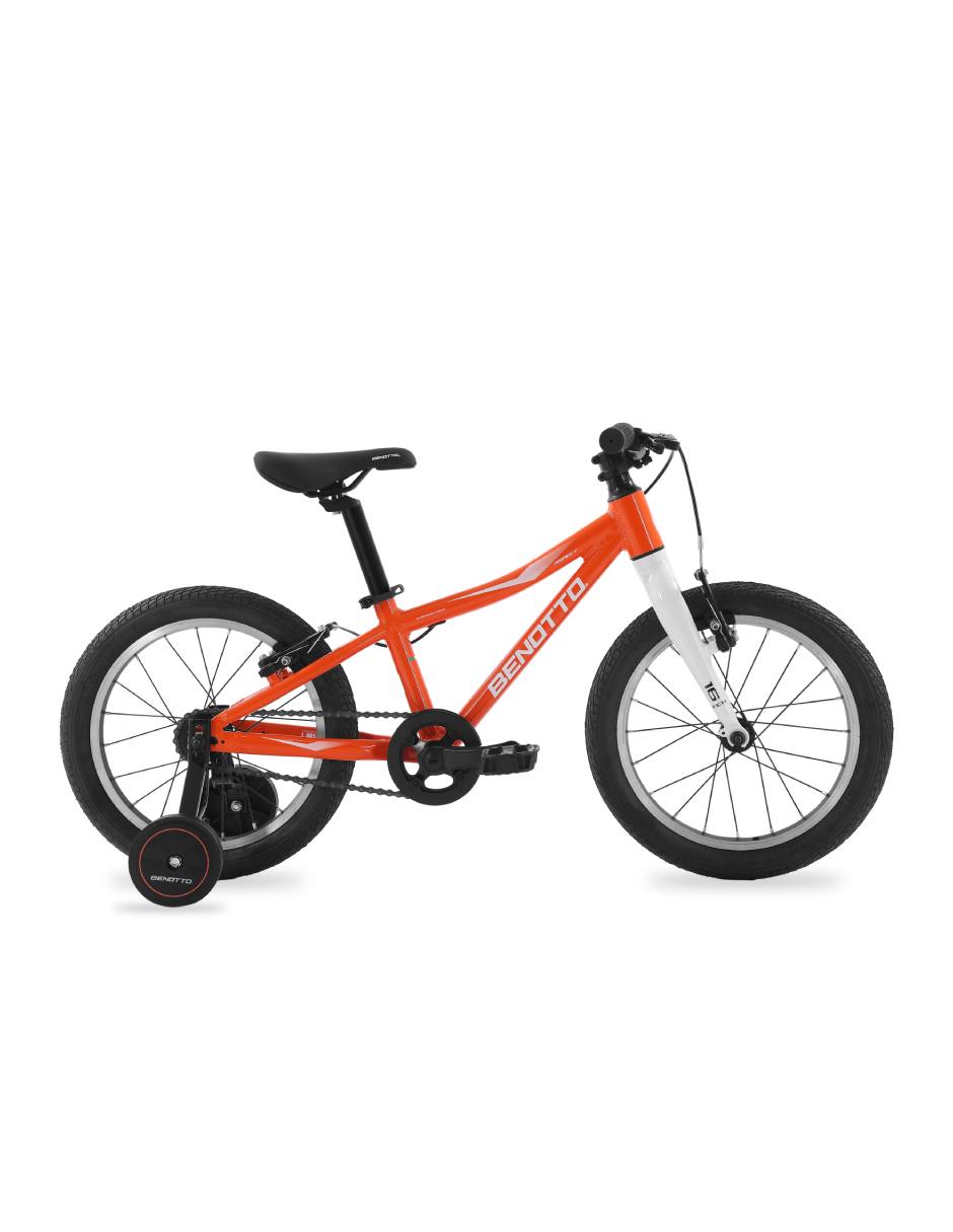 Bicicleta de montaña rodada 16 unisex