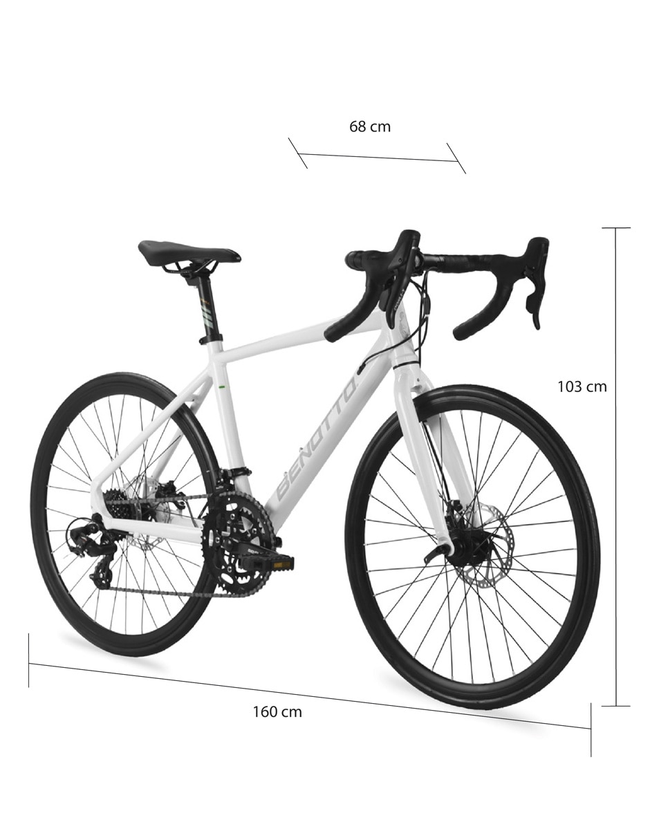 Bicicleta de ruta rodada 24 unisex 7