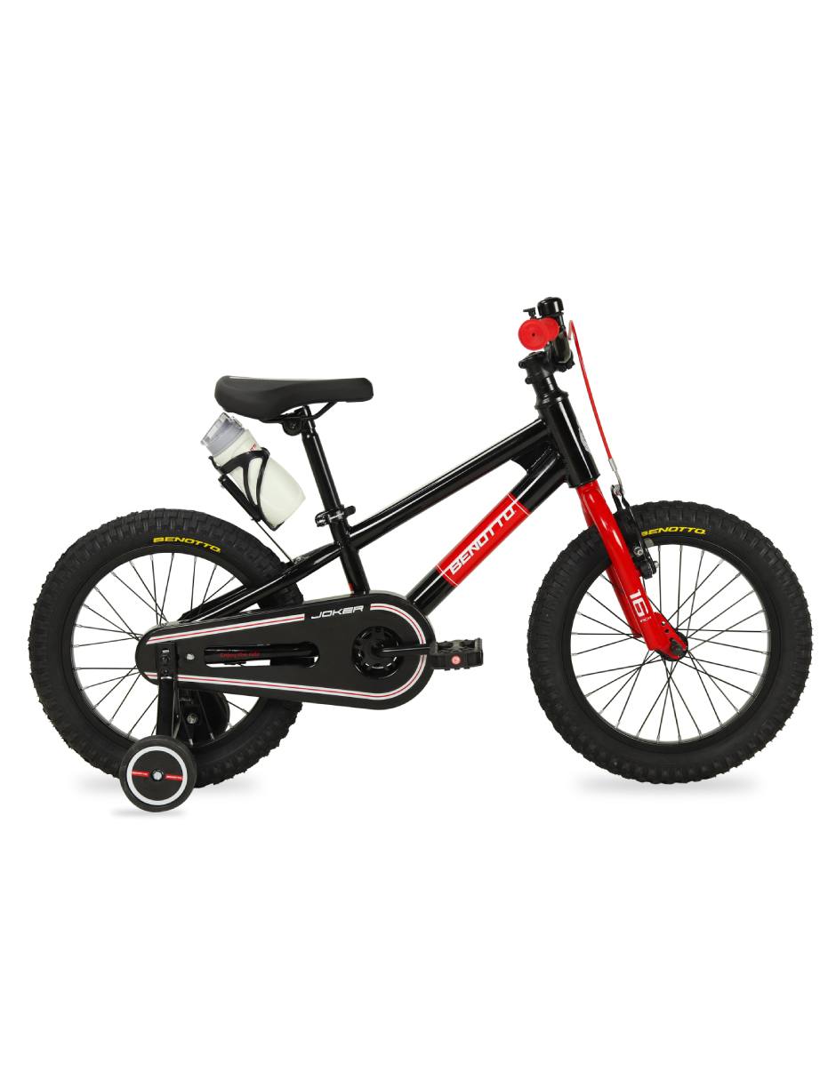 Bicicleta de montaña rodada 16 unisex