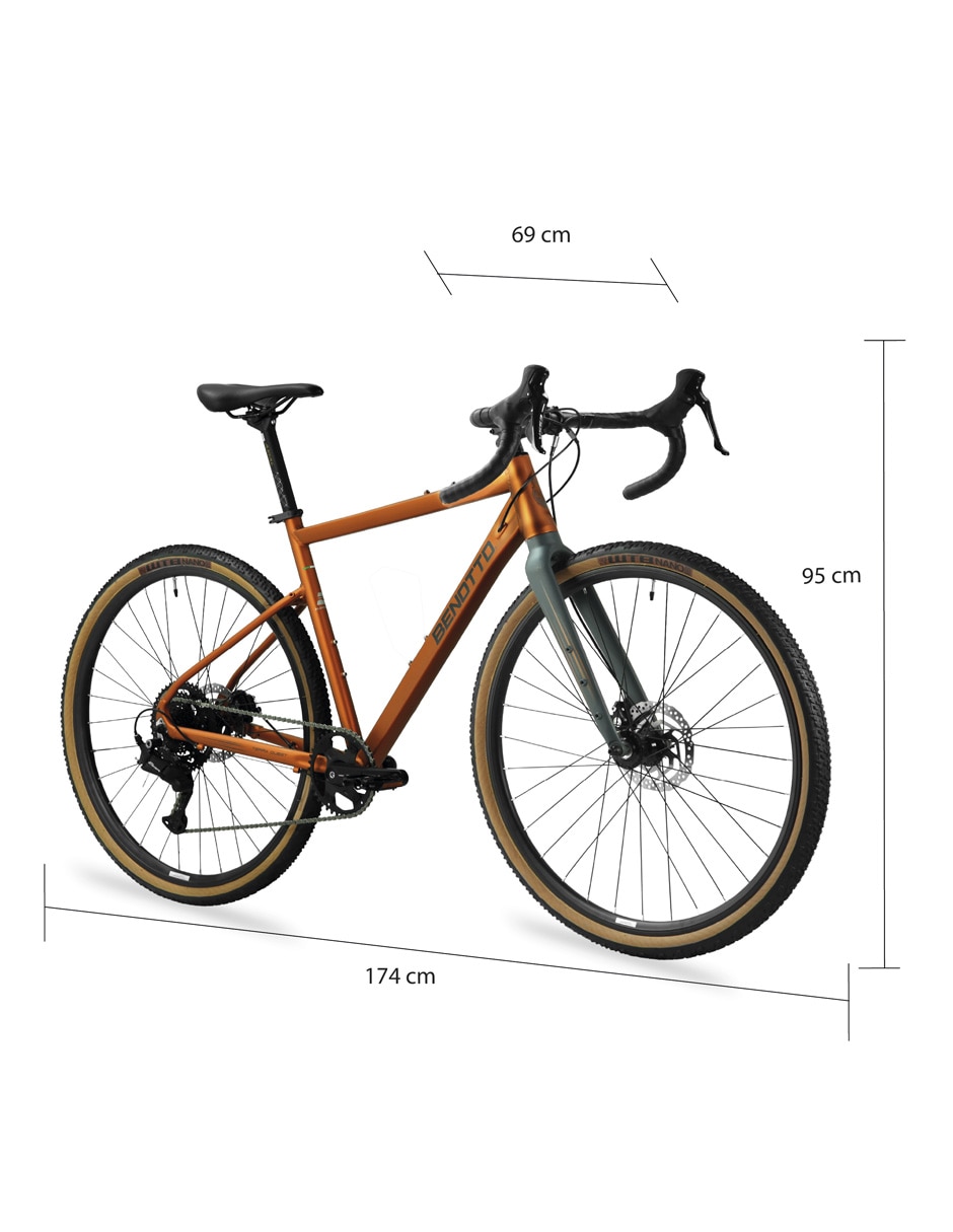 Bicicleta gravel rodada 700 7