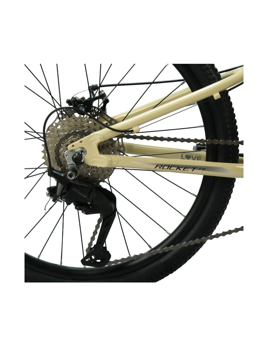 Bicicleta de montaña rodada 24 unisex