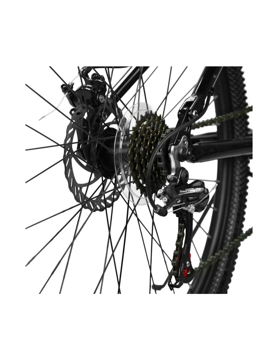 Bicicleta de montaña rodada 26 unisex 3