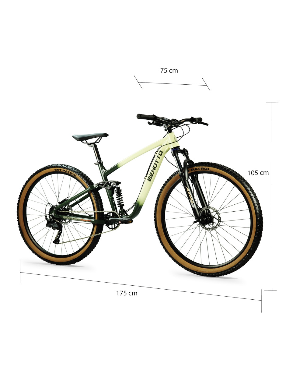 Bicicleta de montaña rodada 29 7
