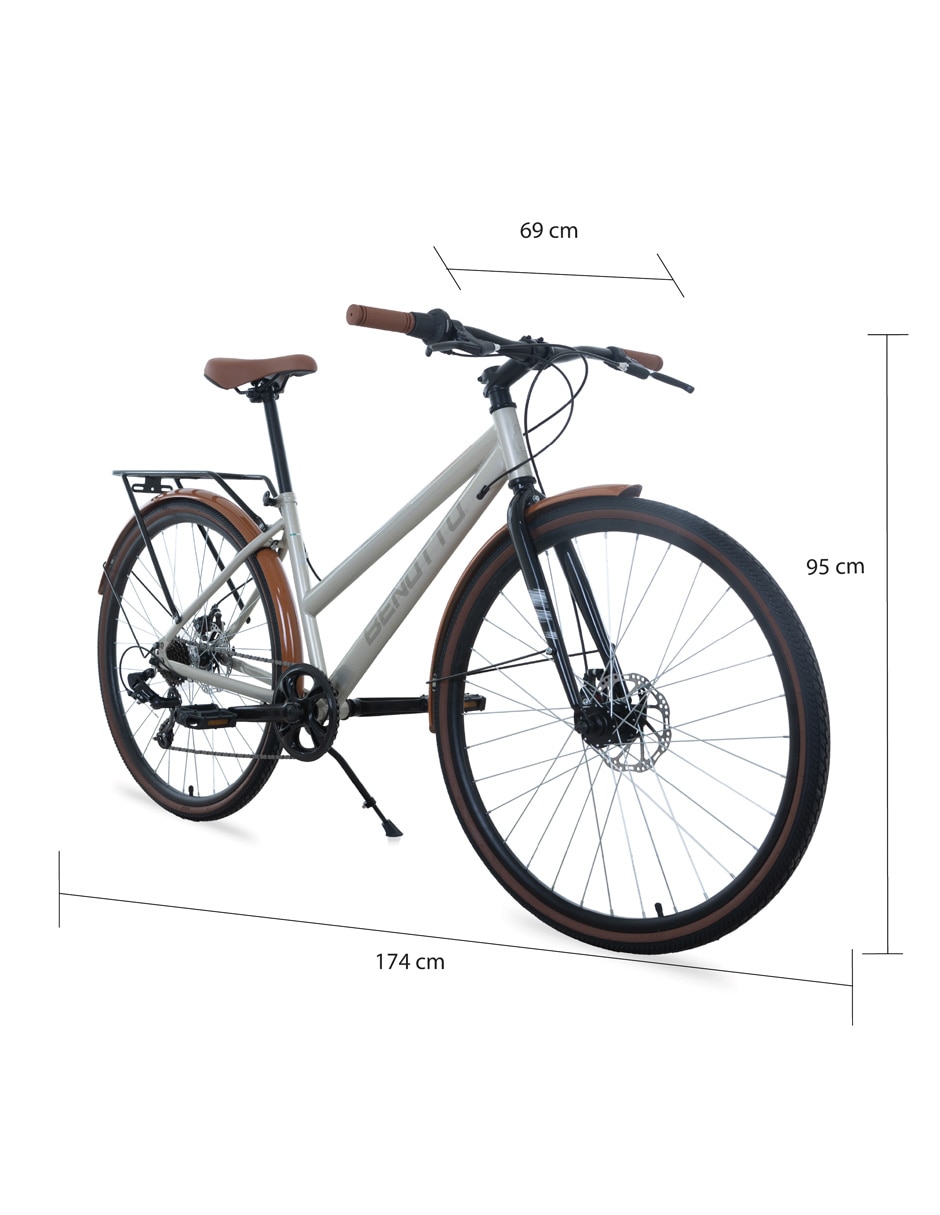 Bicicleta urbana rodada 700 7