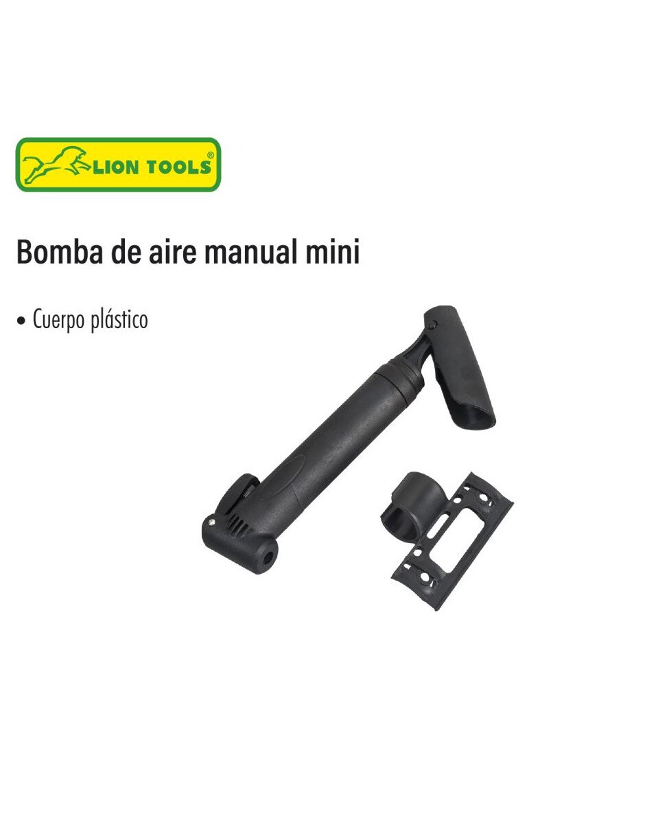 Bomba de aire manual para ciclismo