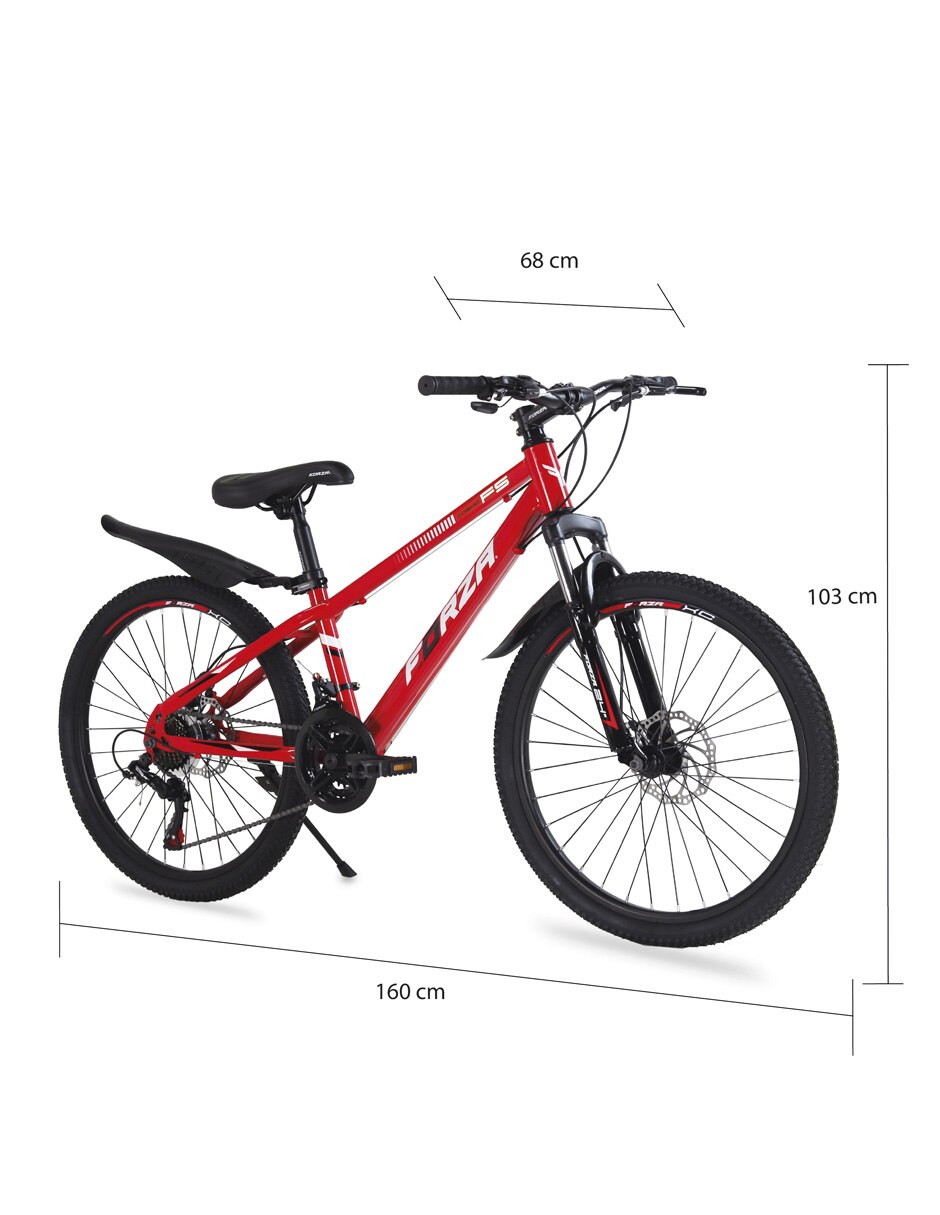 Bicicleta de montaña rodada 24 8