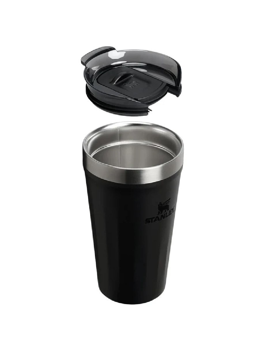 Vaso térmico de acero inoxidable con tapa flip top 2