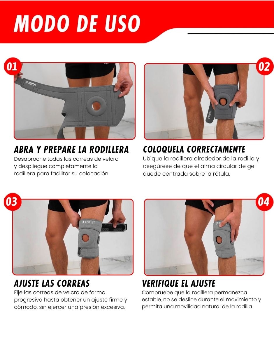 Rodillera compresión de 7