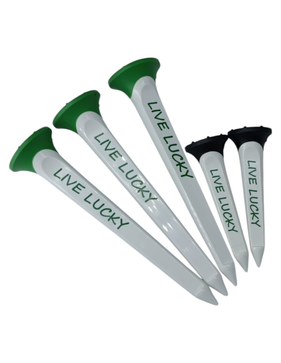 Tees para golf de plástico