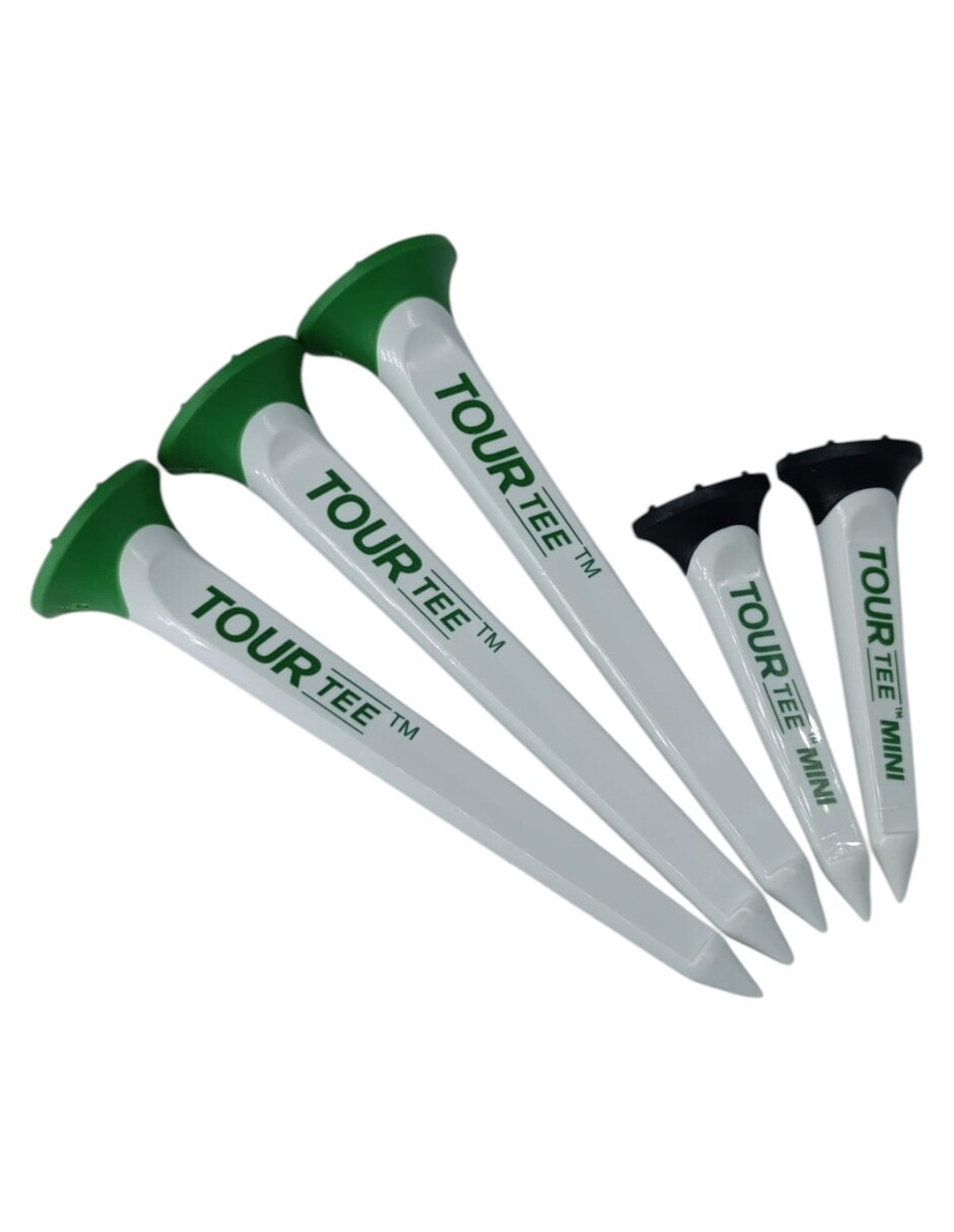 Tees para golf de plástico