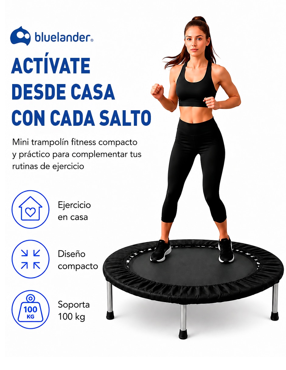 Trampolín bluelander trampolín fitness 3