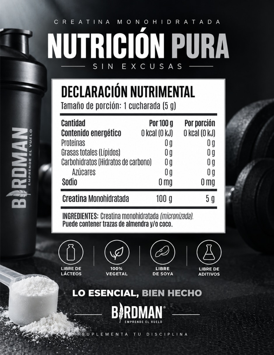 Creatina monohidratada 5
