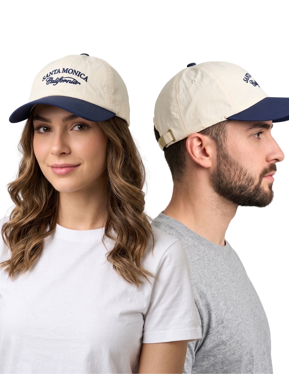 Gorra con visera curva casual unisex 4