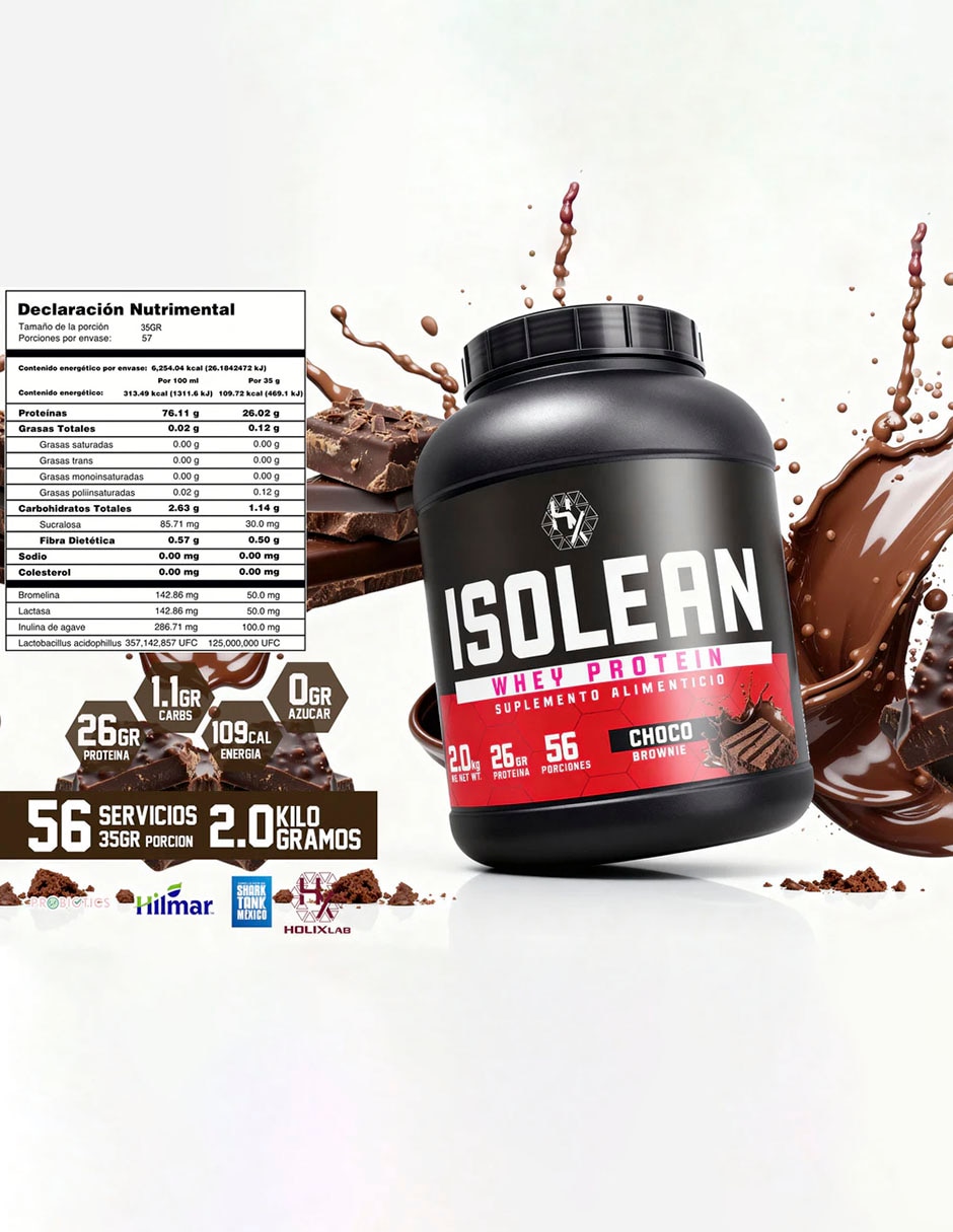 Kit Proteína Whey 2 kg + Pre Entreno Ultra Instinto Choco Brownie con Proteína vegetal sabor Chocolate 8