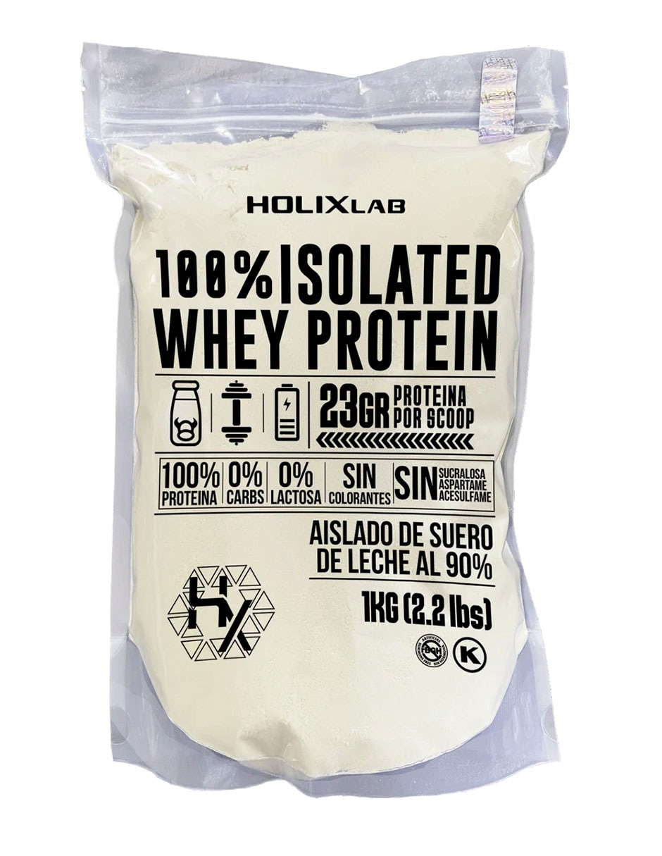 Kit Holix Lab proteína Isolate whey protein 1 kg + creatina monohidratada sabor natural con proteína vegetal 10
