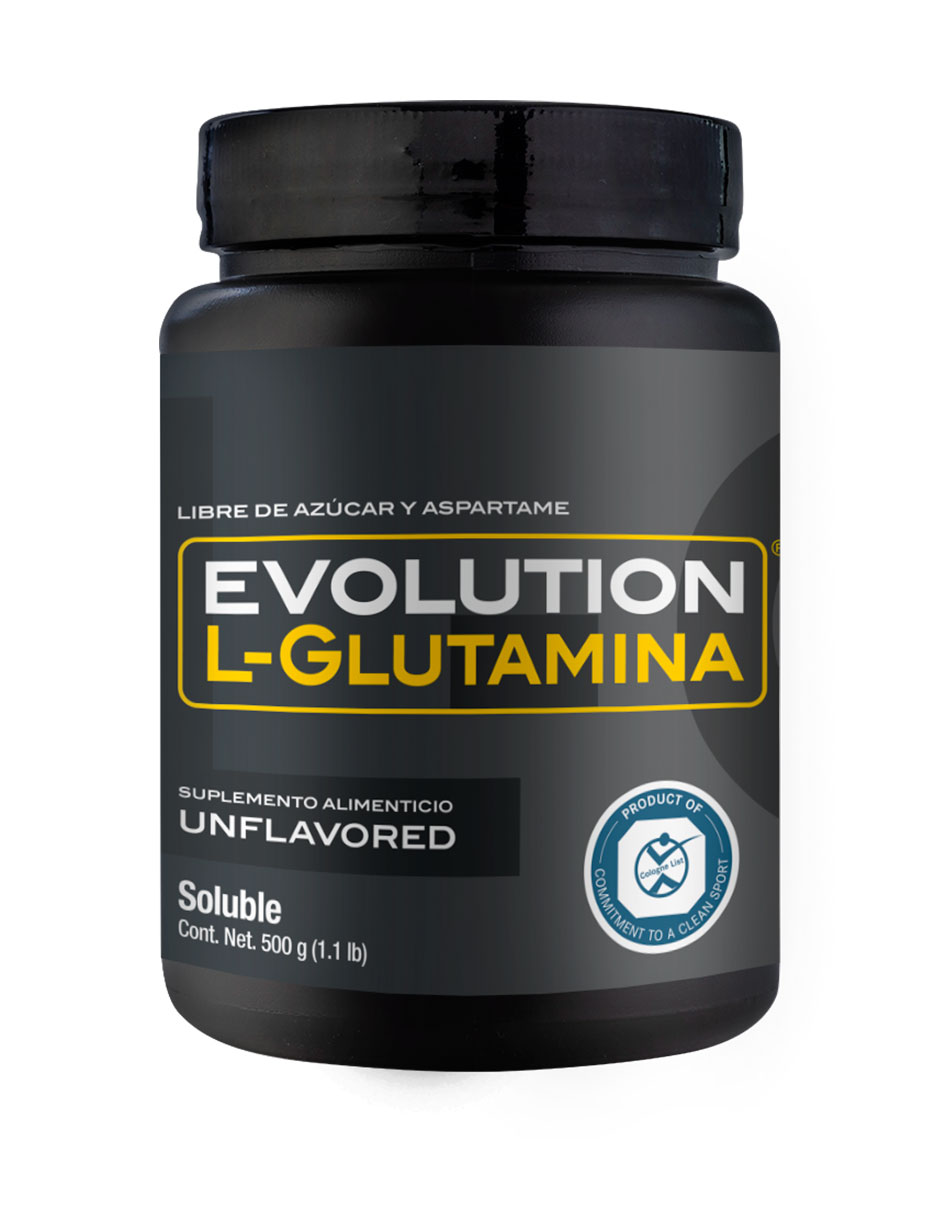 L-glutamina de 500g