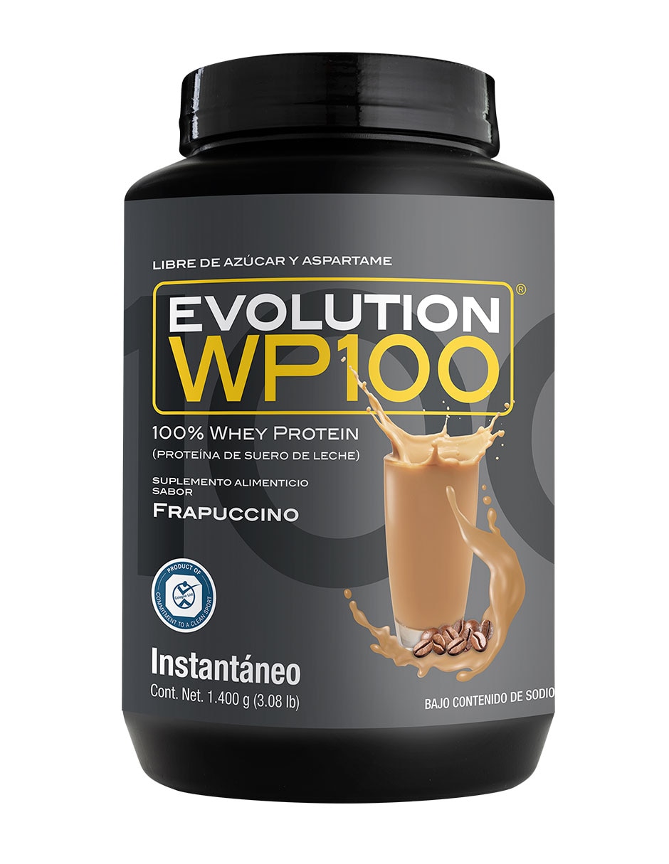 Proteina Whey WP100 sabor frapuccino de 1.4kg