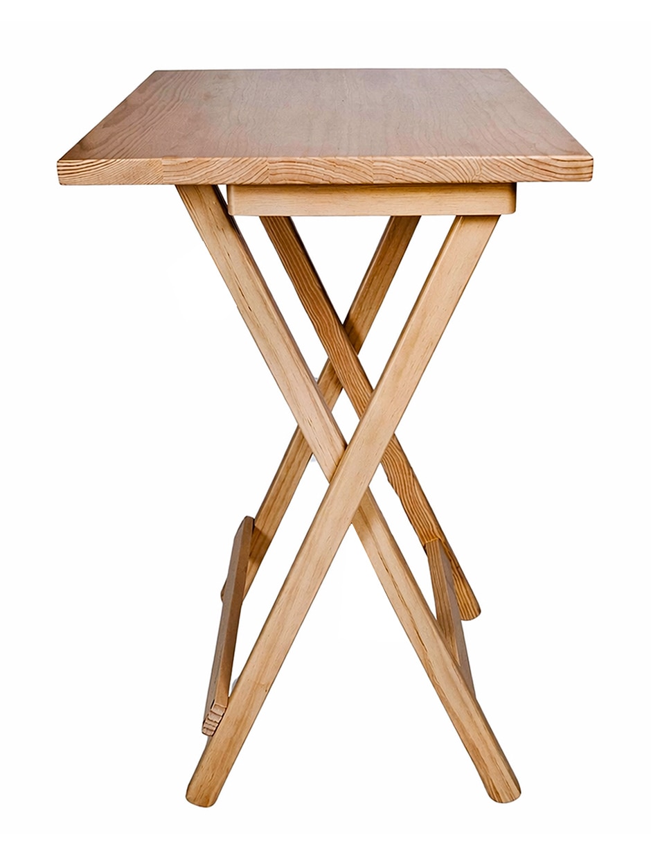 Mesa auxiliar de madera pino 5