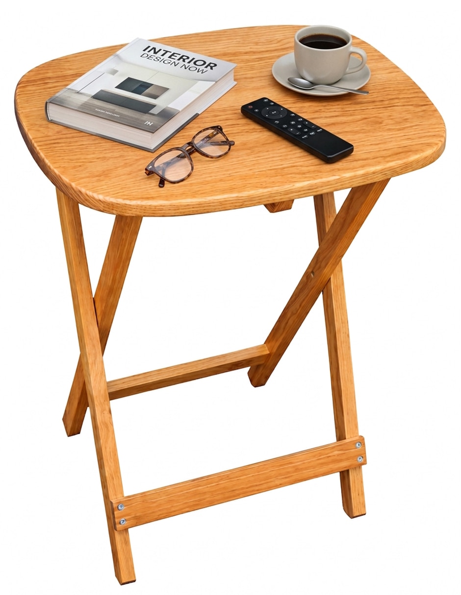 Mesa auxiliar No de Madera pino 2