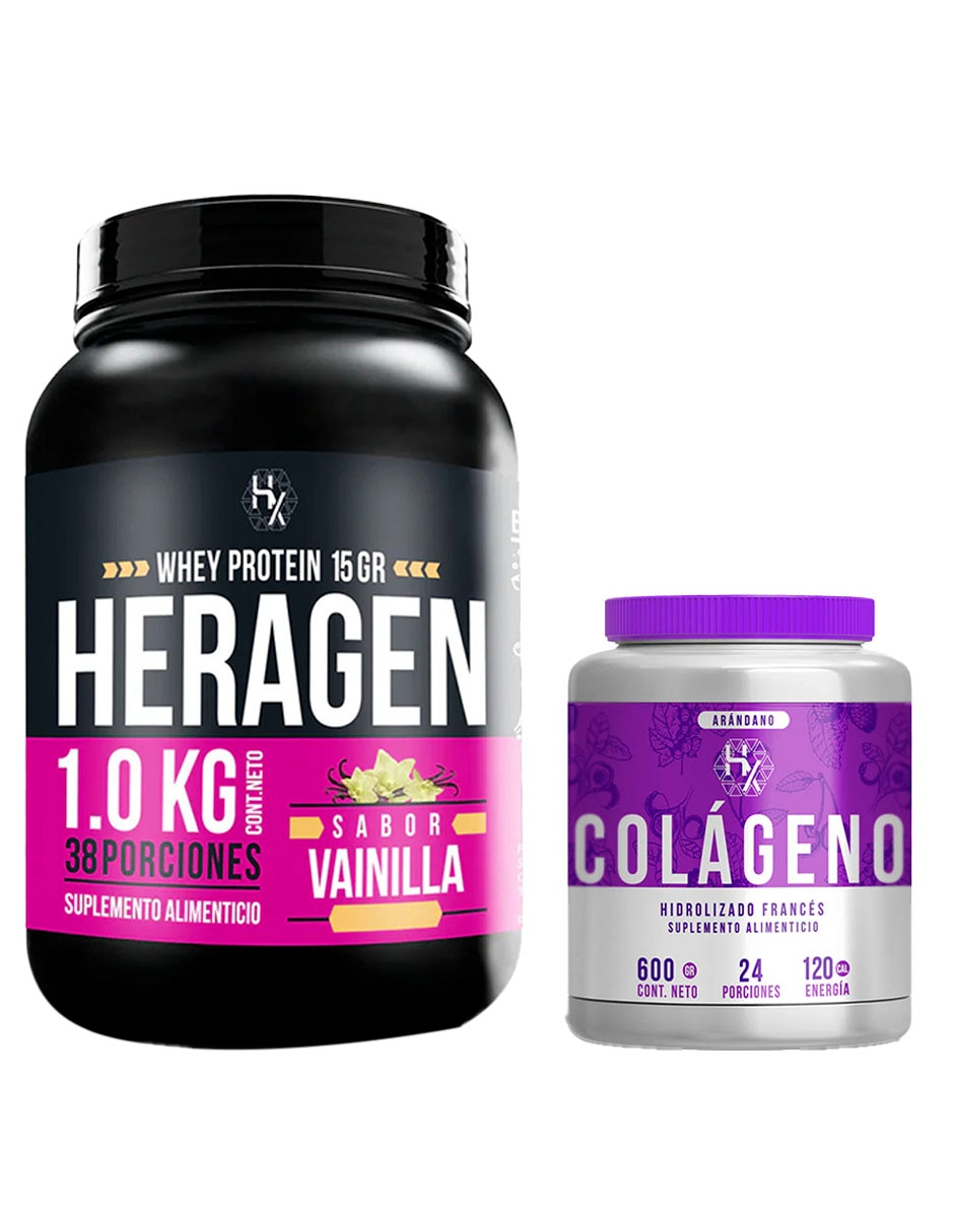 Kit de suplementos alimenticios con proteína vegetal sabor vainilla