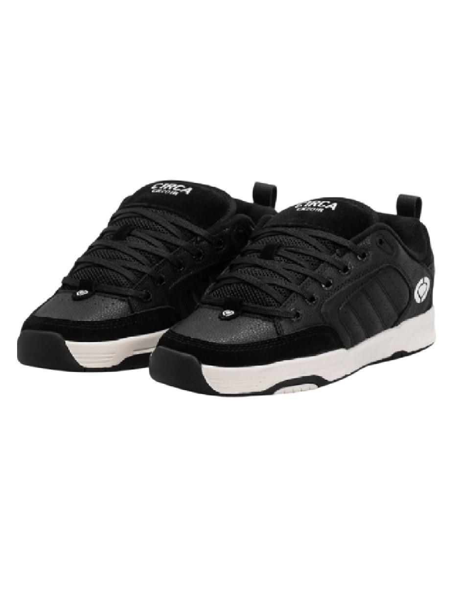 Tenis de piel (si aplica) CX201 BW de Hombre para Skate 4