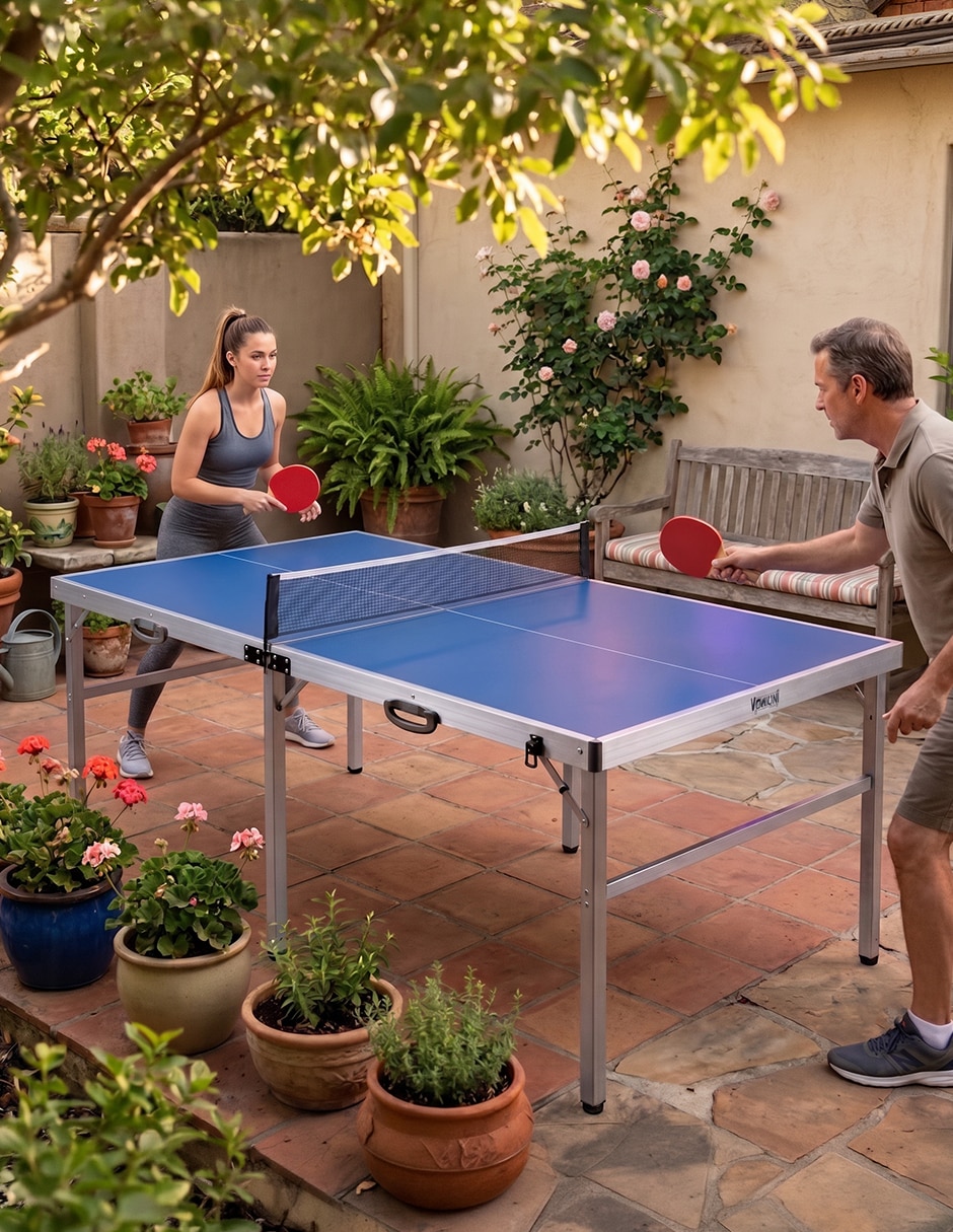Mesa de ping pong de Aluminio 7