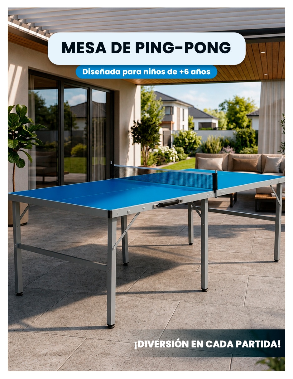 Mesa de ping pong de Aglomerado y MDF 2