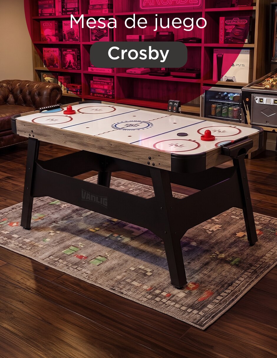 Mesa de hockey de Madera 2