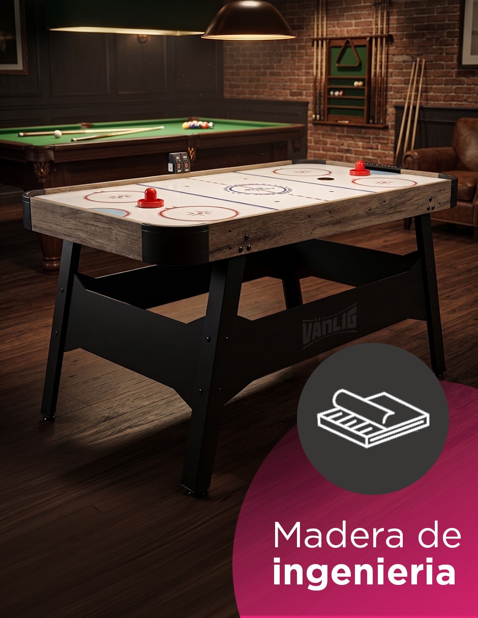 Mesa de hockey de Madera 5