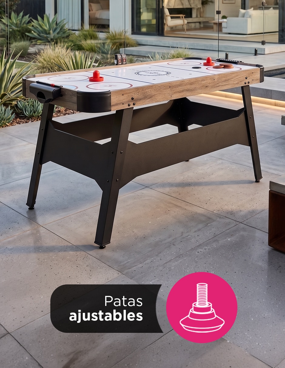 Mesa de hockey de Madera 6