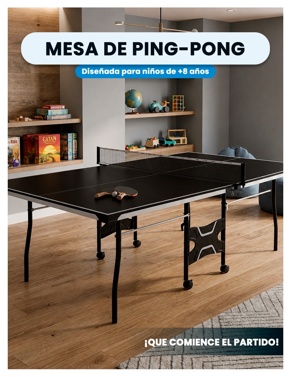 Mesa de ping pong de Aglomerado y MDF 2
