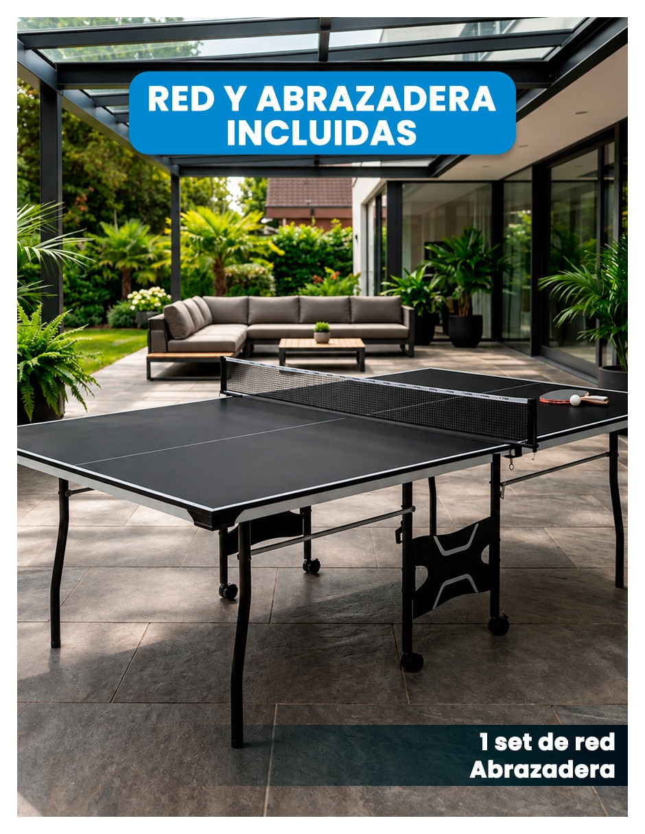 Mesa de ping pong de Aglomerado y MDF 5