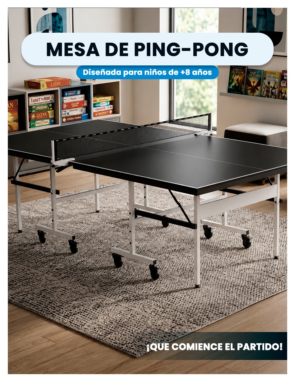 Mesa de ping pong de Aglomerado y MDF 2