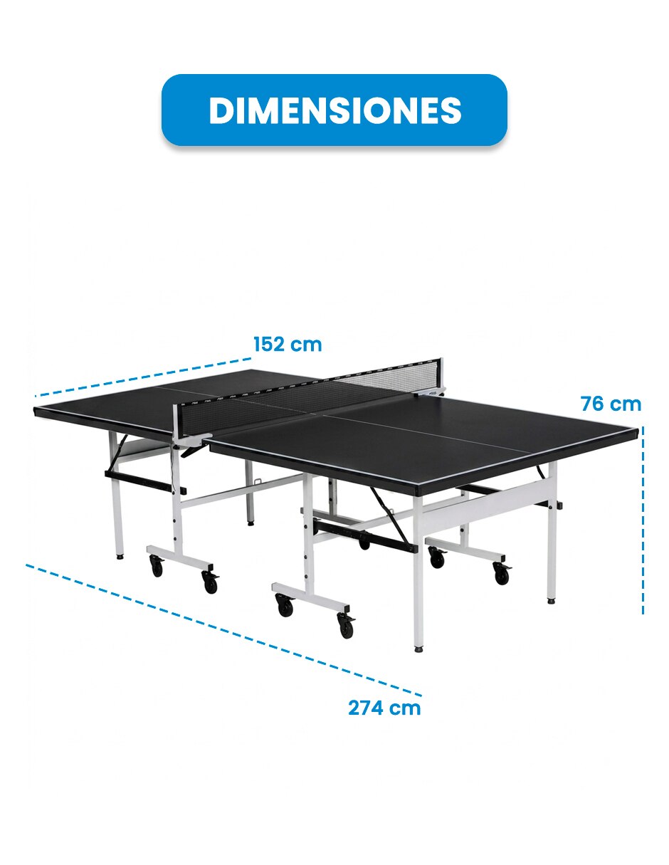 Mesa de ping pong de Aglomerado y MDF 6