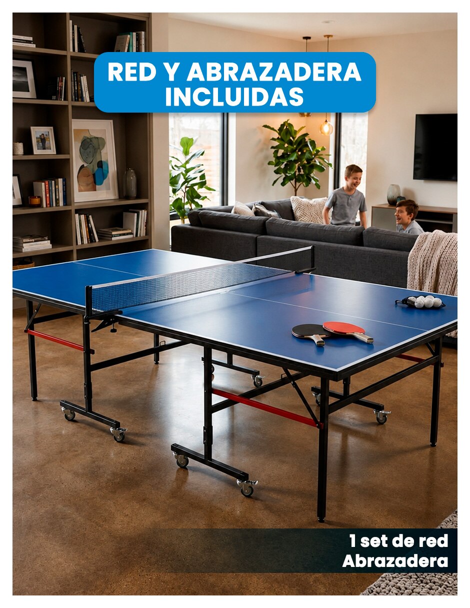Mesa de ping pong de Aglomerado y MDF 5