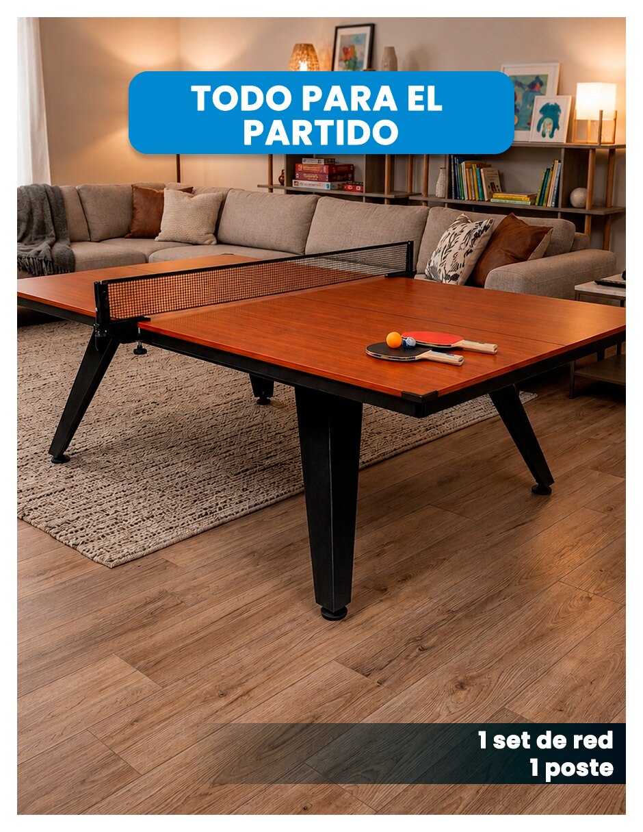 Mesa de ping pong de Aglomerado y MDF 5
