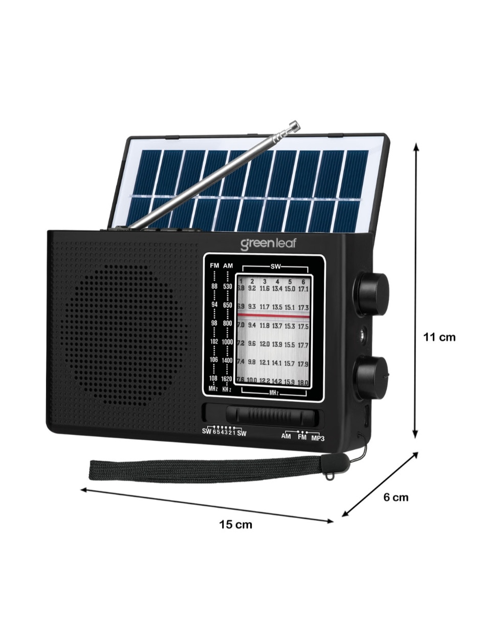Bocina portátil GLB-7003 Alámbrica e inalámbrica 10