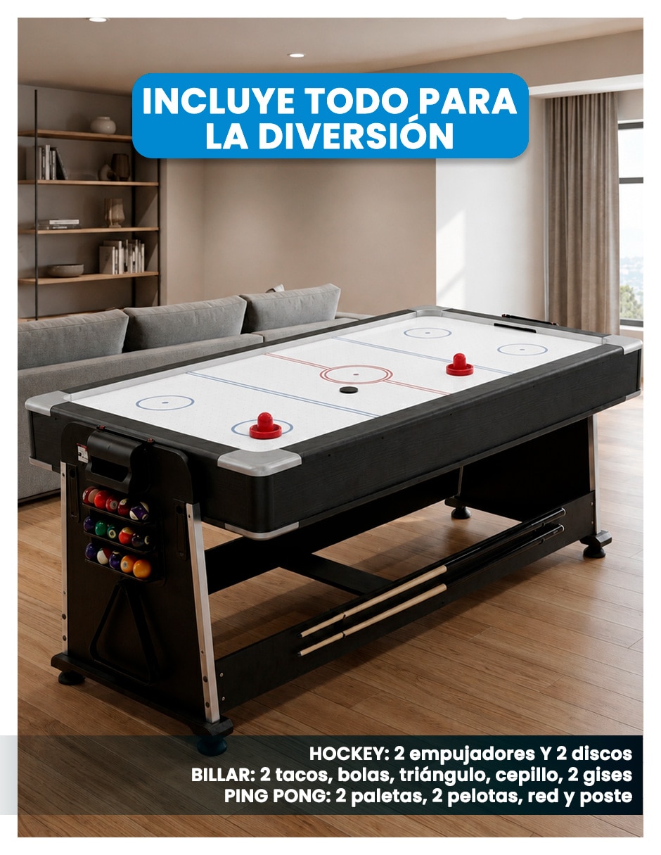Mesa de hockey de Madera 5