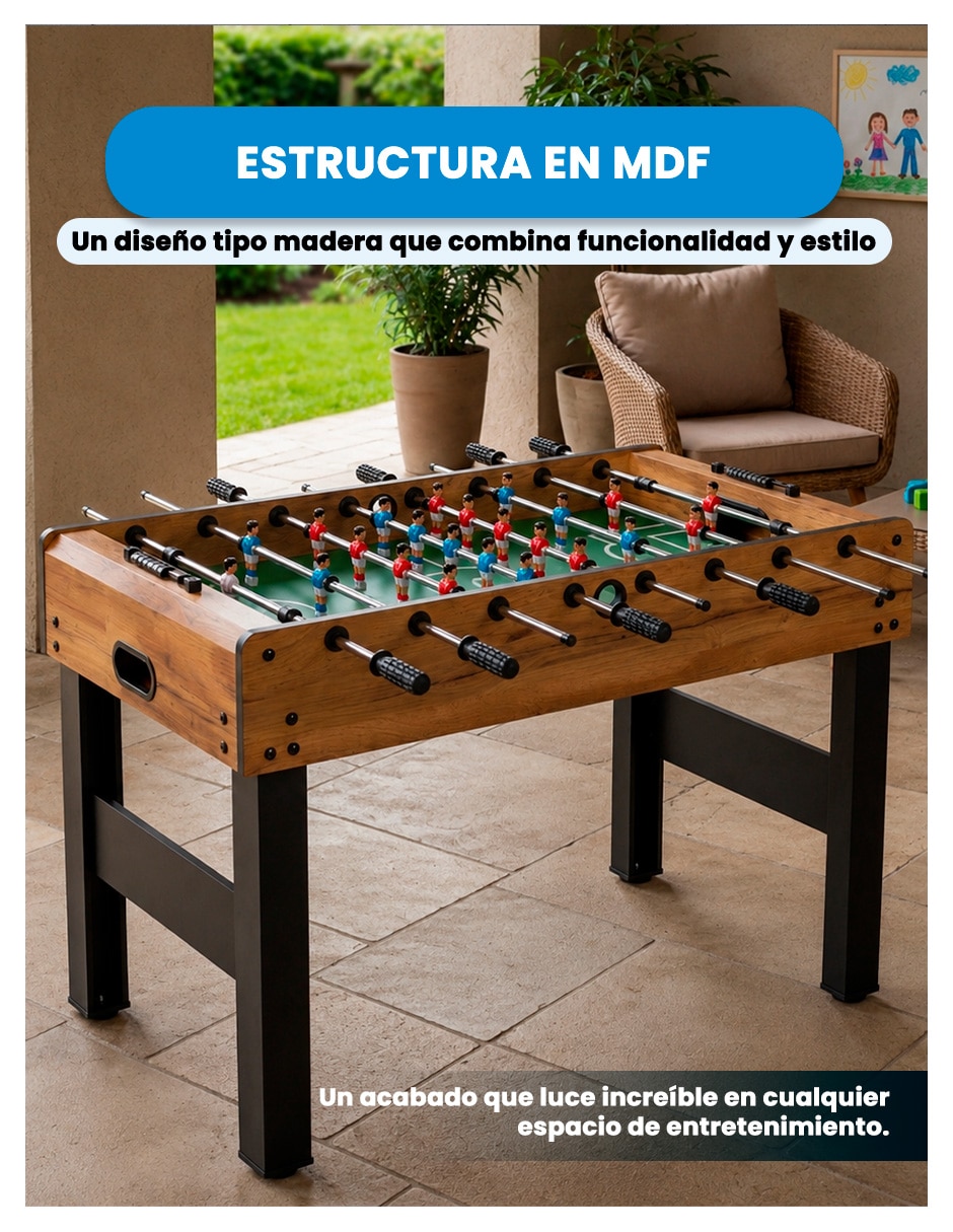 Futbolito de Mezcla de materiales 3