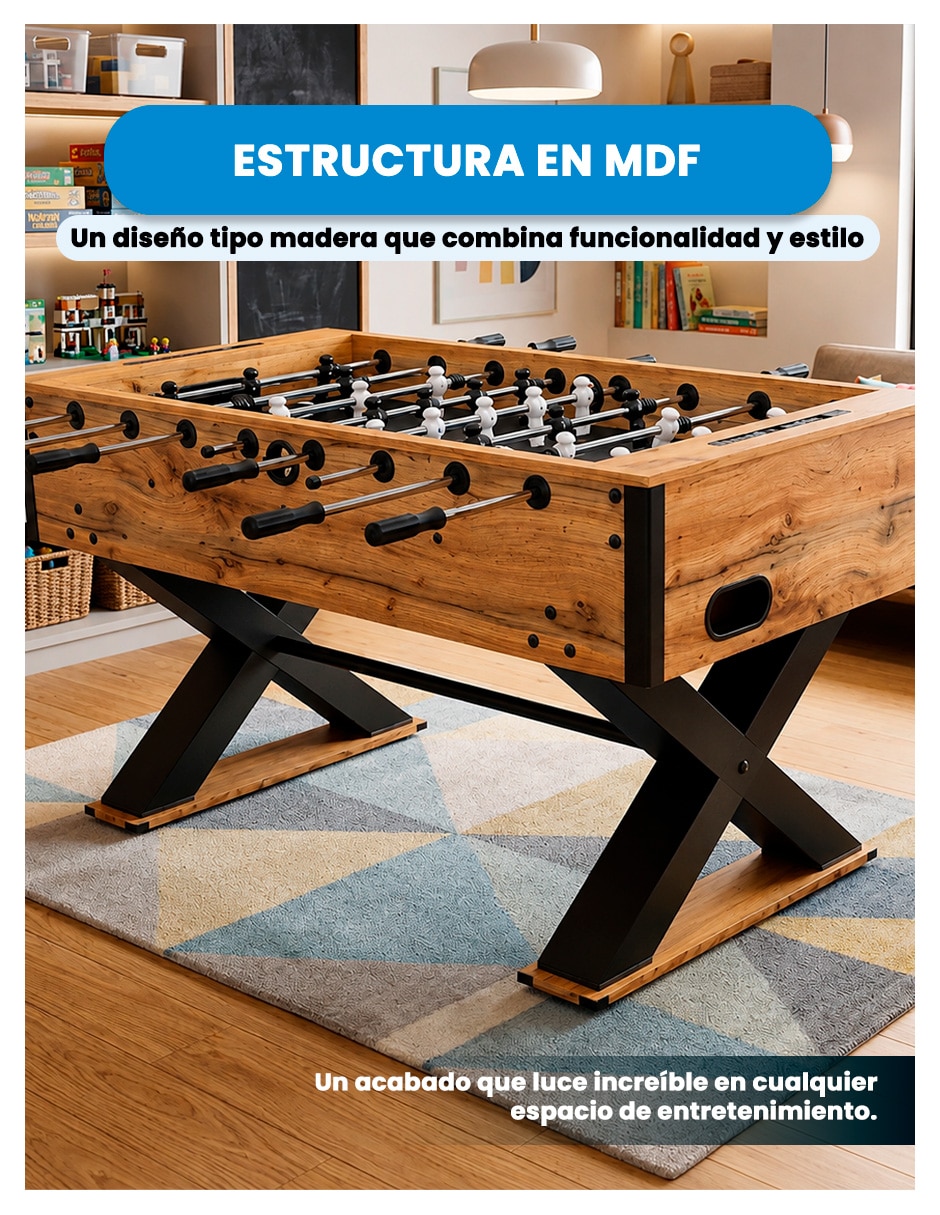 Futbolito de Mezcla de materiales 3