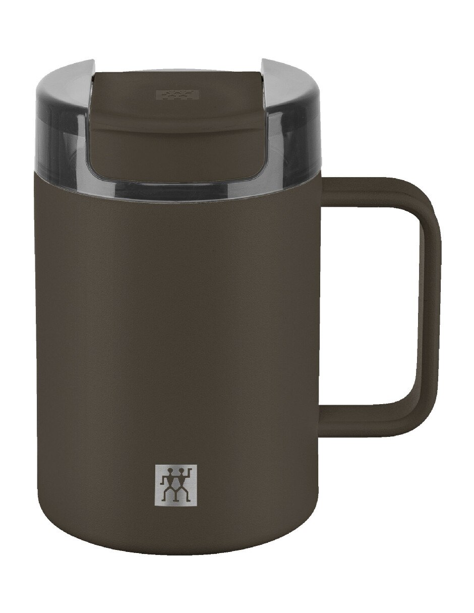 Taza térmica de Acero inoxidable THERMO PLUS con tapa Rosca 2