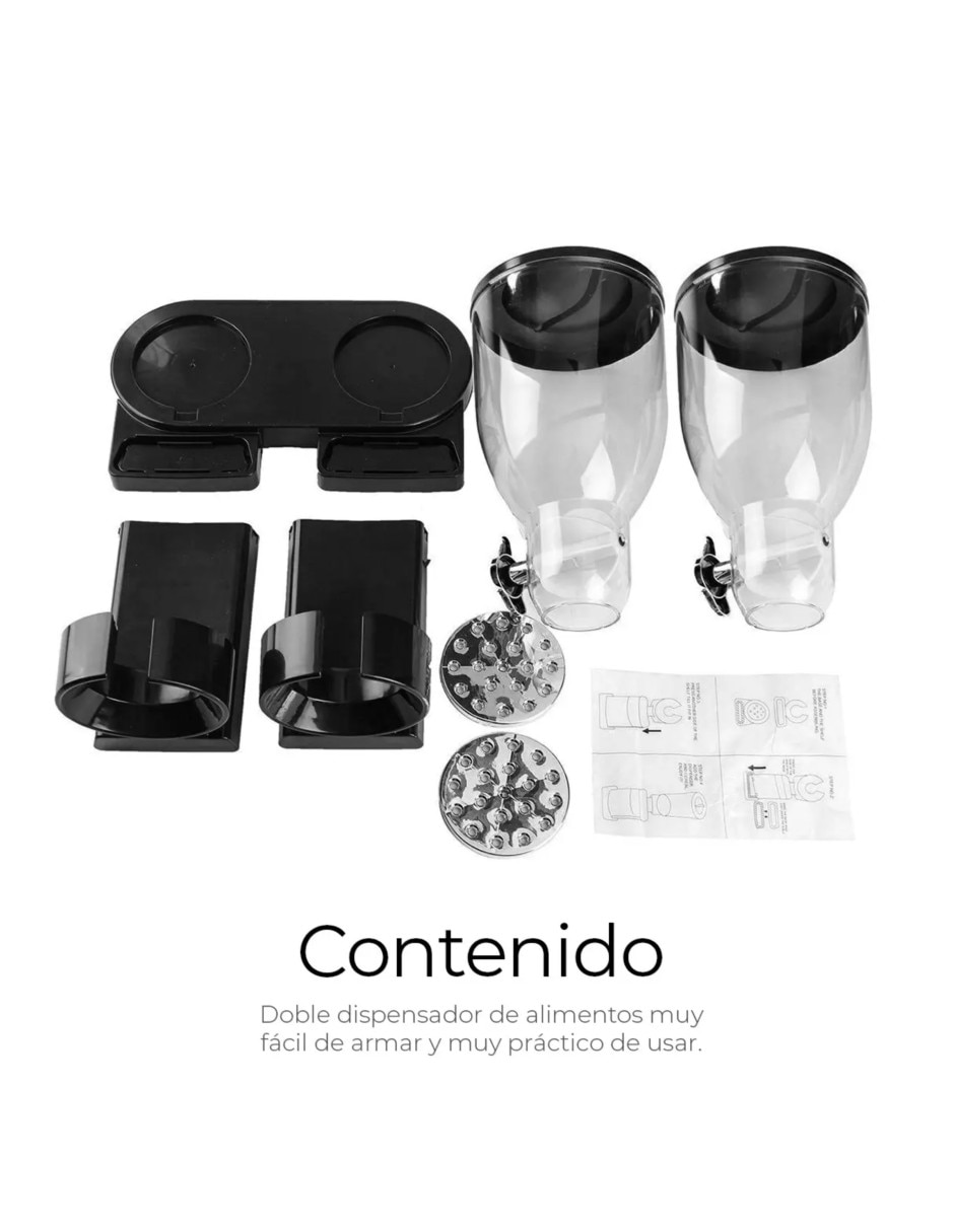 Dispensador de cereal de plástico 2