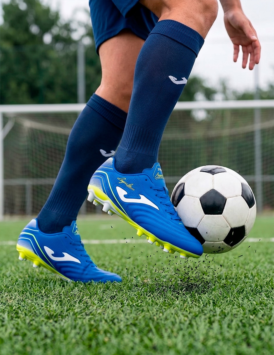 Tenis de piel (si aplica) Deporte de Hombre para Fútbol 5