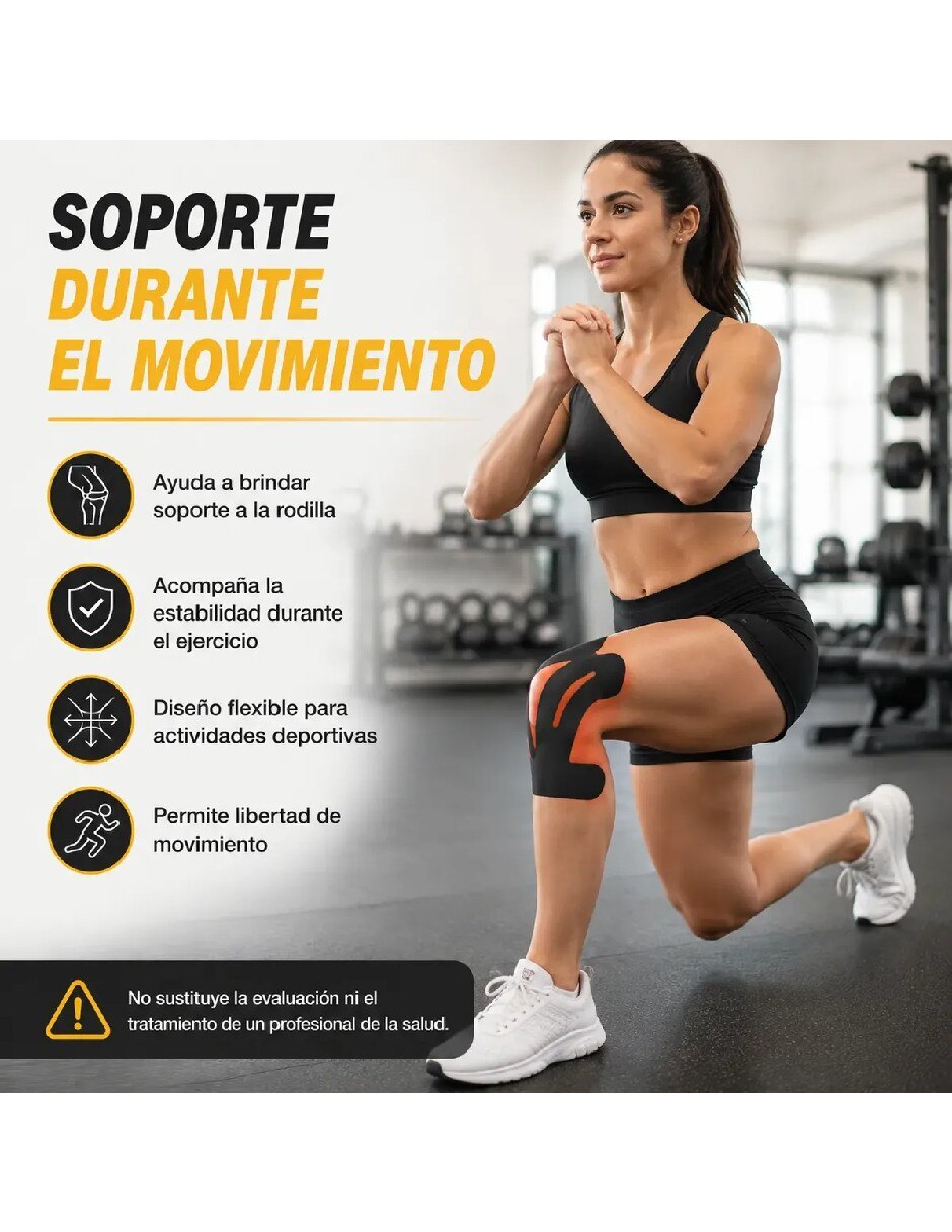 Cinta kinesiológica para Rodillas 15831GU 3
