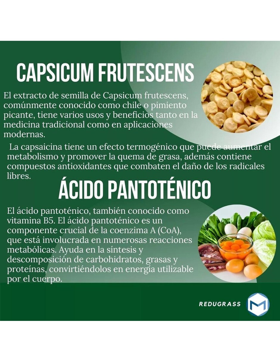 Redugrass Reductor Grasa Corporal 90 Caps Pack 3 MESOFRANCE con Mezcla de hierbas sabor Sin sabor de 5