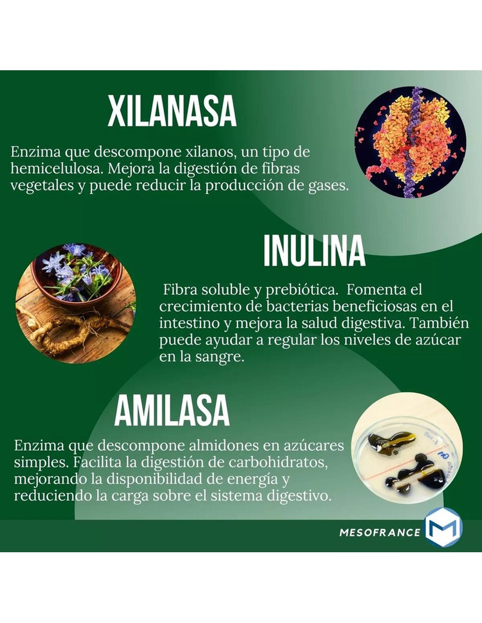 Bioreductivo desinflamante con Mezcla de hierbas de 90 cápsulas 7